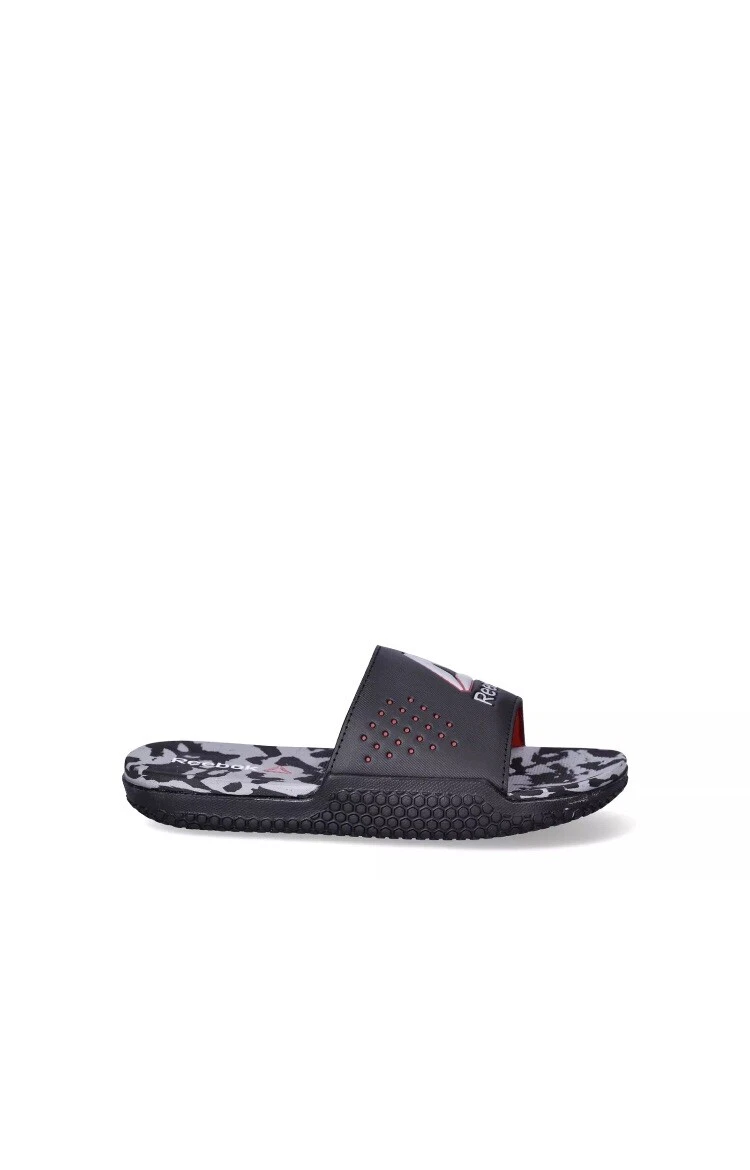 Sandali Reebok Pervade da ragazzo slide sportivi casual neri taglia 3 35 (2 X)