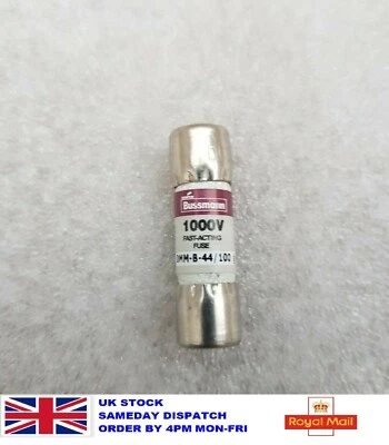 Bussmann DMM-B-44 /100-R FUSE For Fluke Digital Multimeter 1000v Fast Acting UK