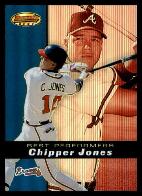 2000 Bowman's Best #88 Chipper Jones Atlanta Braves