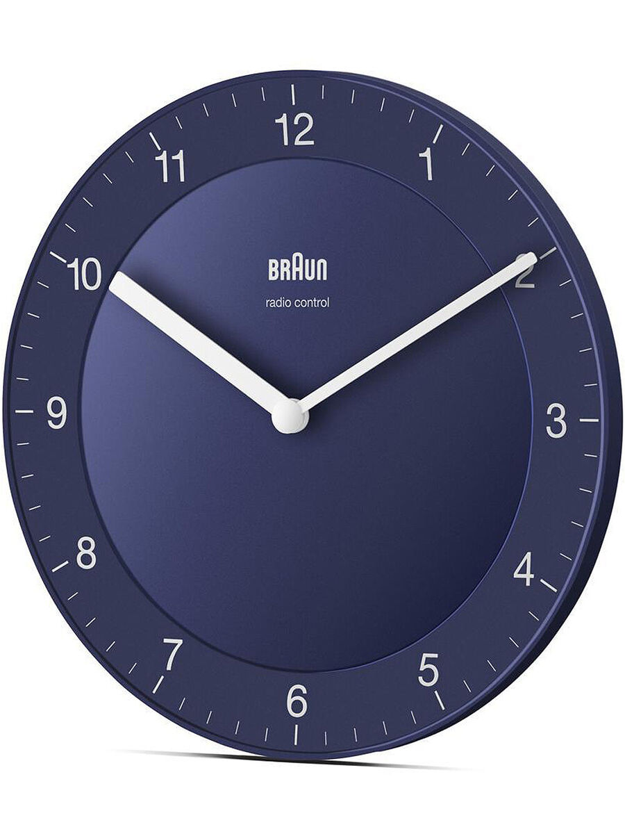 Braun BC06BL-DCF classic radio controlled wall clock | eBay