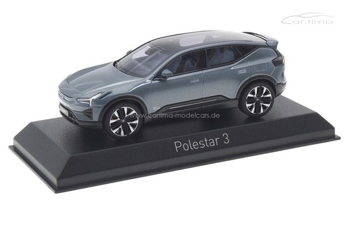 Modellino Auto Scala 1:43 Norev POLESTAR 2 2024 WHITE Diecast Modellismo Statico