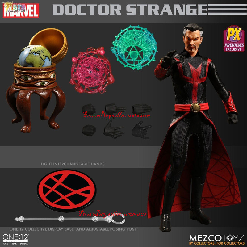 Mezcotoyz 1/12 Doctor Strange Action Figure In Stock New Mezcotoyz 1/12 Doctor Strange Action Figure In Stock New