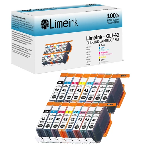 Ink Cartridges For Canon CLI-42 Printer chip for Pixma Pro-100 Pro-100s Pro100