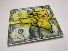 Chris Boyle Money Art Pikachu Mini print 26/100