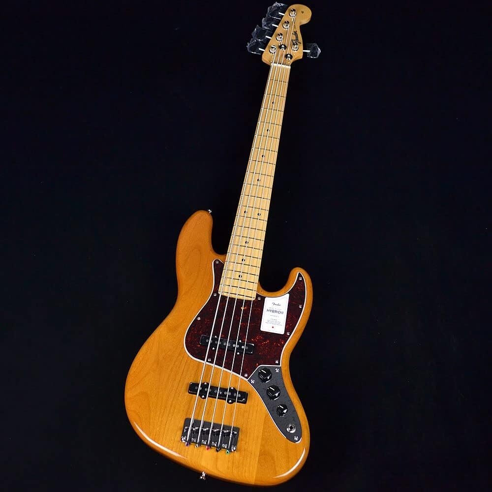 Fender Made in Japan Hybrid II Jazz Bass V Vintage Natural 5