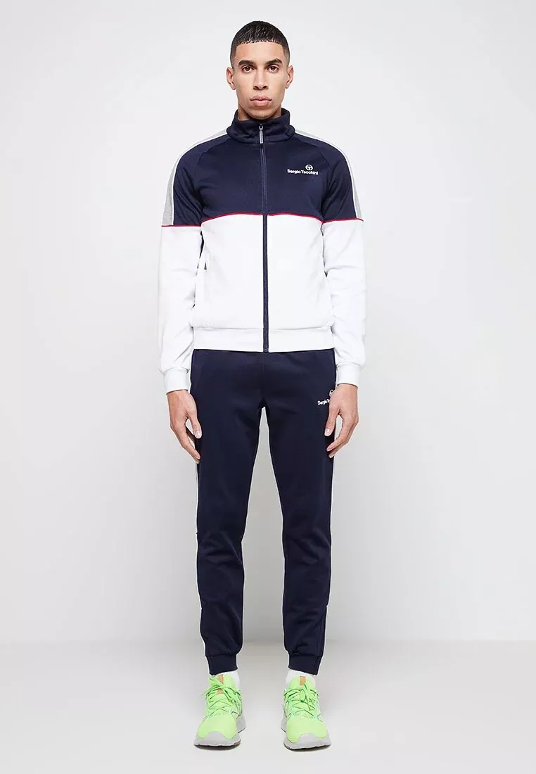 Sergio Tacchini Neniel Tracksuit Jogging Suit L US M Navy White eBay