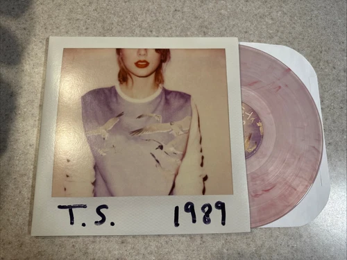 Taylor Swift - 1989 RSD Exclusive Crystal Clear and Pink (Vinyl, 2018) 2079/3750