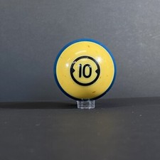 Brunswick Centennial Vintage Pool Billiard Pocket Ball Replacement 10 Blue H1