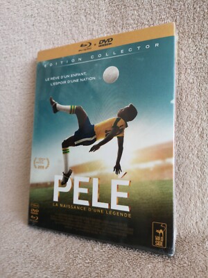 Pele Birth of a Legend Blu-ray: Region B, DVD: 2, 48 Page Booklet, 2 Disc FRANCE