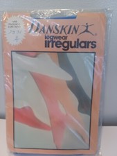 Vtg 1984 Danskin Legwear Irregulars Blue Nylon Tights Size A 2431 New