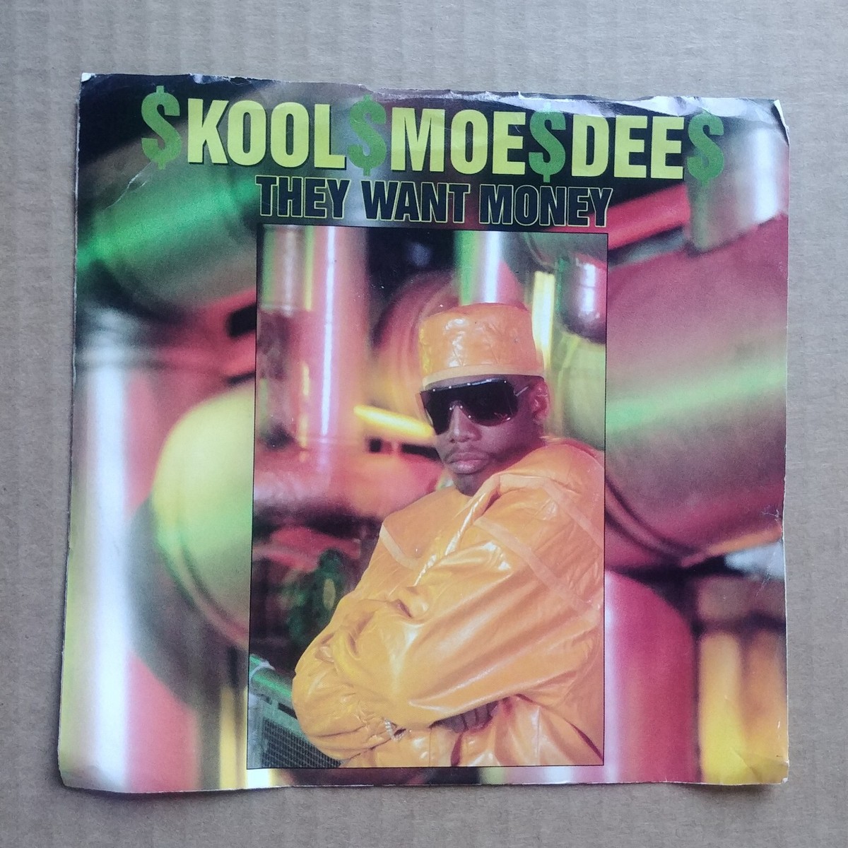 KOOL MOE DEE They Want Money DJ PROMO 45 7&quot; Vinyl RARE HIP HOP RAP 