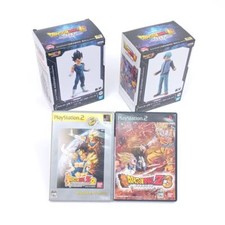 Sony Playstation 2 PS2 Dragon Ball Z 2 3 Vegeta Figure etc Japan NTSC-J Tested