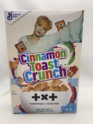 K-POP Limited Cinnamon Toast Crunch Huening Kai 12 oz. Cereal