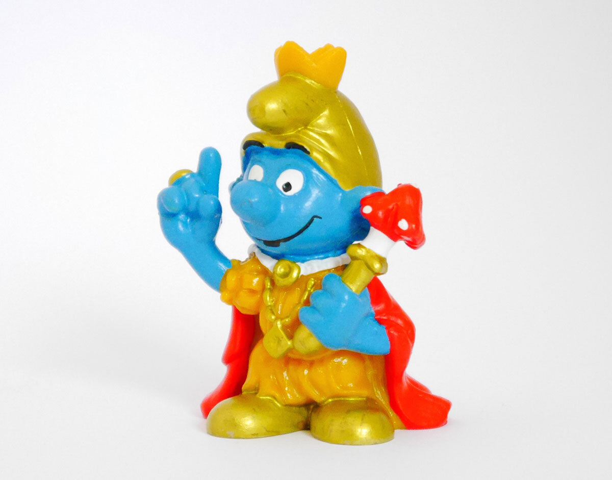 20046 " Emperor " Smurf " schlumpfschleichneunewperfect eBay
