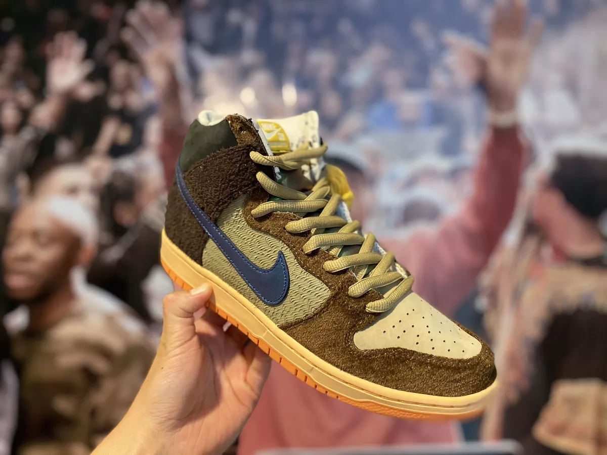 Nike Dunk High Pro SB x Concepts TurDUNKen Size 10 DC6887-200 Tan Duck Hunt 2020