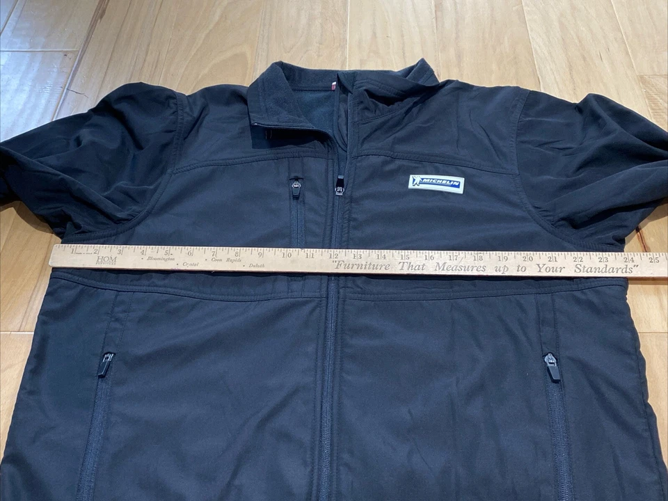 Colorado Timberline 115k Zip Up Jacket Black Mens XLarge MICHELIN Logo Coat - Image 4 of 4