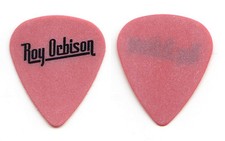 Roy Orbison Red Guitar Pick