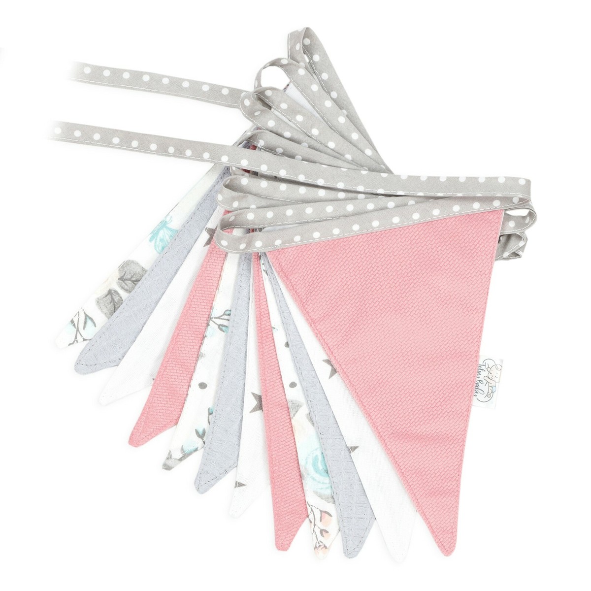 Wimpelkette Kinderzimmer 2,8m - Bunte Musselin Girlande Mit Quasten