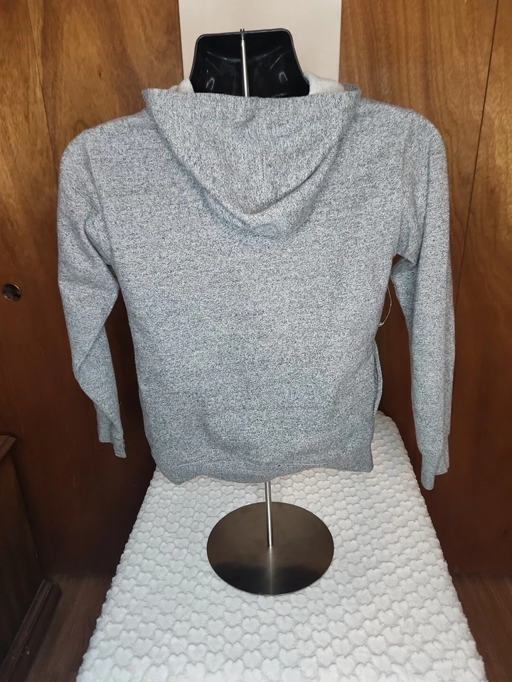 Sudadera con Capucha Ecko Unlimited Gris Niños Talla Mediana 10/12 Pullover Informal Logo Comodidad Foto 2 de 3