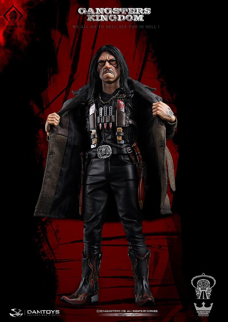 DAMTOYS 1 6 Gangsters Kingdom Block 3 Danny Trejo Action Figure In Stock
