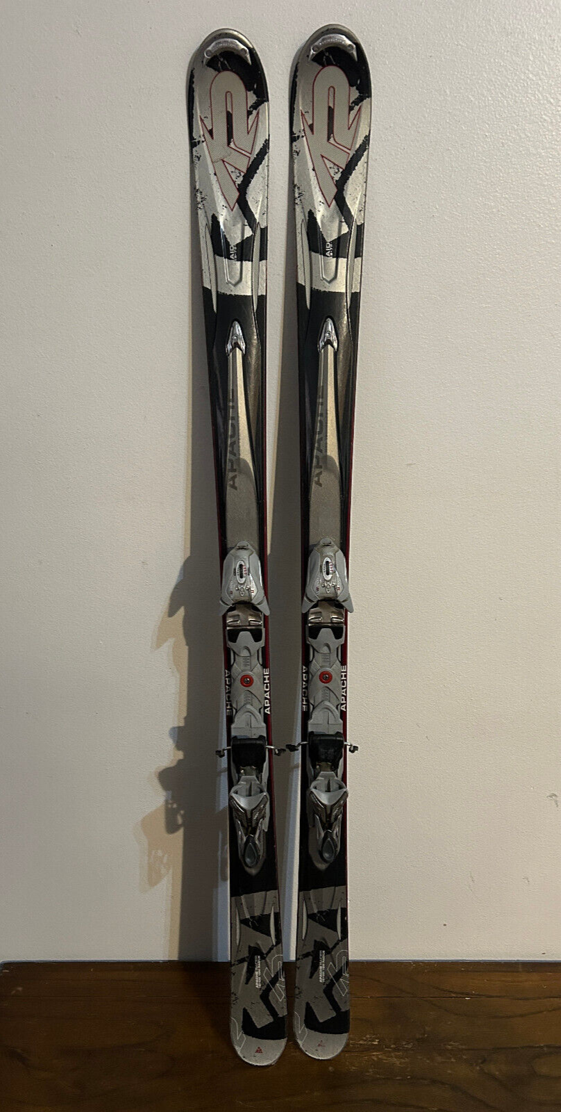 K2 Apache Raider Downhill Skis Size 167 cm. Marker Demo Bindings FRESH