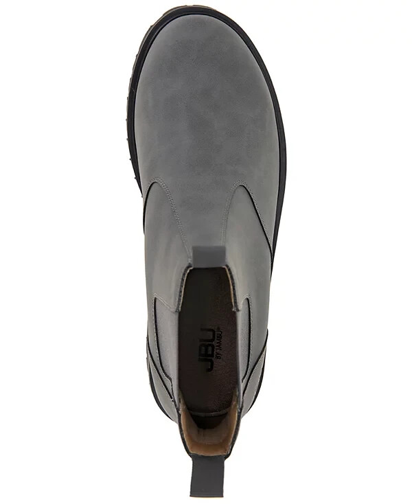 JBU Kai Slip and Water-Resistant Mens Chelsea Boot Grey New in Box with Tag JBU Kai Slip & Water-Resistant MEN main image 4