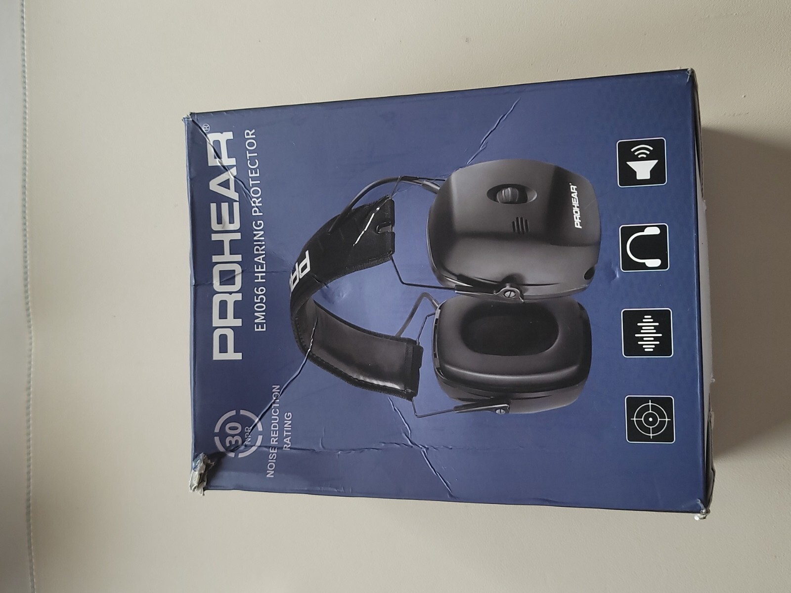 PROHEAR EM056 30dB Highest NRR Electronic Shooting Ear Protection Muffs eBay