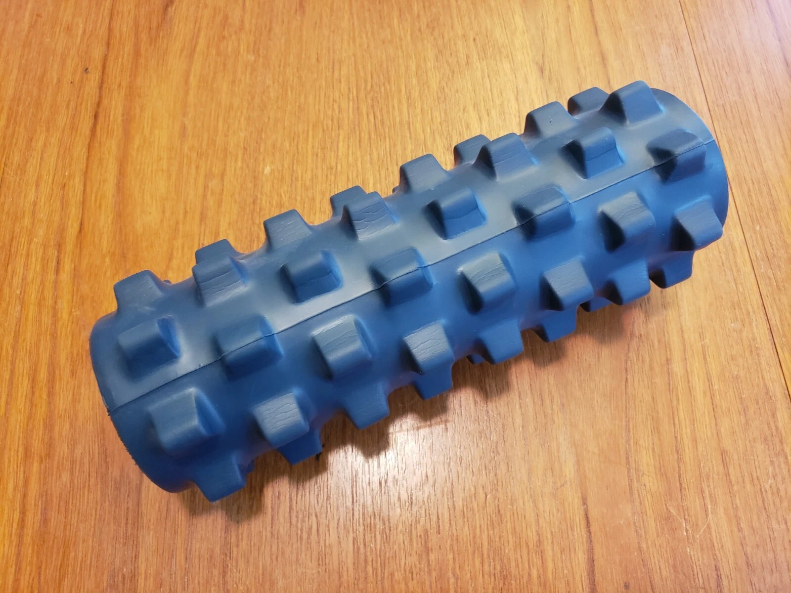 RumbleRoller 12.5" Compact RR Original Textured Foam Rumble Roller -- BLUE