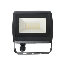 Black Floodlight IP65 30W LED Outdoor Security Slimline with Samsun Technology
