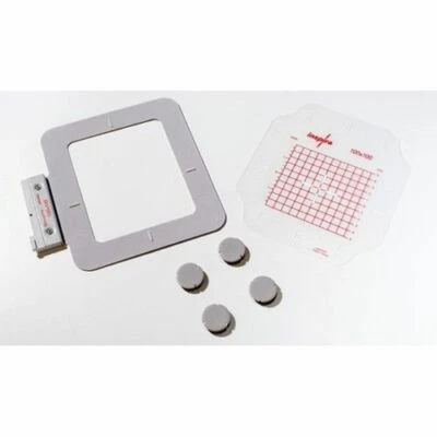 ANITA GOODESIGN Small Metal Hoop For Husqvarna Viking Designer Embroidery Machine 100x100mm 4"x4