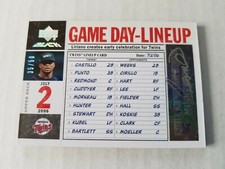 Francisco Liriano 2007 Upper Deck Black Game Day Lineup Autograph Auto Card /50