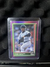2025 Panini Donruss Optic Pedro Martinez #45 Purple Prizm /49