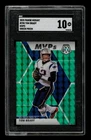 2020 Panini Mosaic Green Prizm: #298 Tom Brady MVPs SGC 10 GEM MINT
