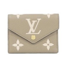 Authentic Louis Vuitton Bicolor Monogram Empreinte Portefeuille Victorine Wa...