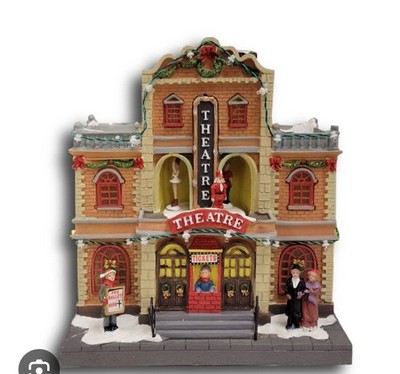 North Spruce Lane Ballet Theater Village Led Light Animated Musical Limited 2025