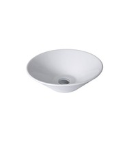 New Seima Gloss White Ceramic Above Counter Basin Round ARKO 001 191428