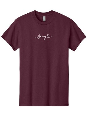 Jingle Mens Graphic Tee, 100% Cotton, Casual Summer Wear