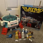 Playmobil 3536 Space Station 1981 Vintage Rare ~ Incomplete Set w Box & Figures