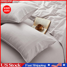 4Pcs Organic Linen Sheets King Size 100 French Linen from Normandy Tear