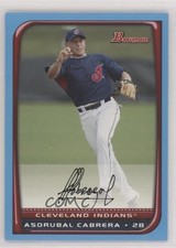 2008 Bowman Blue 315/500 Asdrubal Cabrera #196 0q3