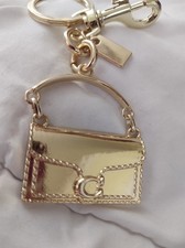 Decorative Purse Accessory Or Keychain Gold Plated