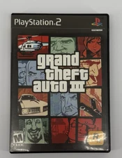 PlayStation 2 Grand Theft Auto III with Manual and Map Preowned