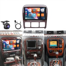 4+64GB Apple Carplay F&uuml;r Mercedes Benz S-Klasse W220 Autoradio Android 15.0 Kam