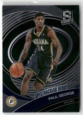 2020-21 Spectra #152 PAUL GEORGE Spectracular Debut Hyper Asia Tmall Prizm B231