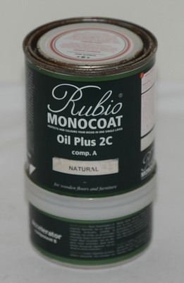 Rubio Monocoat Oil Plus 2C Comp A Natural 275 ML With Accelerator 75 ML