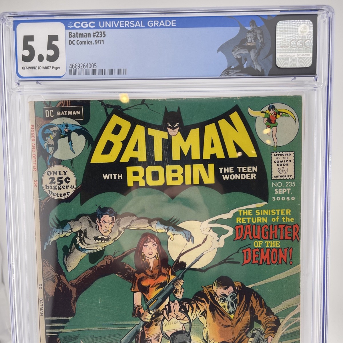 Batman #235 CGC 5.5 1971 Off-White/WP Custom Label | eBay