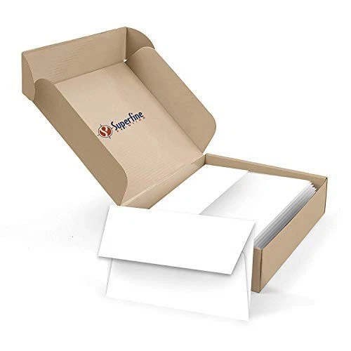 A2 White Invitation Envelopes (4 3/8" x 5 3/4") Fits 4.25 x 5.5 Inch Invitati... - Image 2 of 4