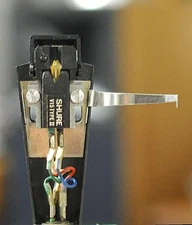 SHURE V15 Type II MM Cartridge with Headshell Used Vintage Turntable Needle