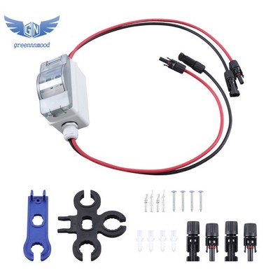 Solar Panel Disconnect Switch 1000V 60Amp IP65 Breaker Box for PV Home Outdoor