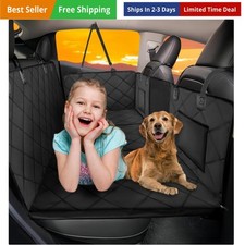 Back Seat Extender for Dogs-Large Space, Dog Car Seat Cover Hard Bottom Holds...